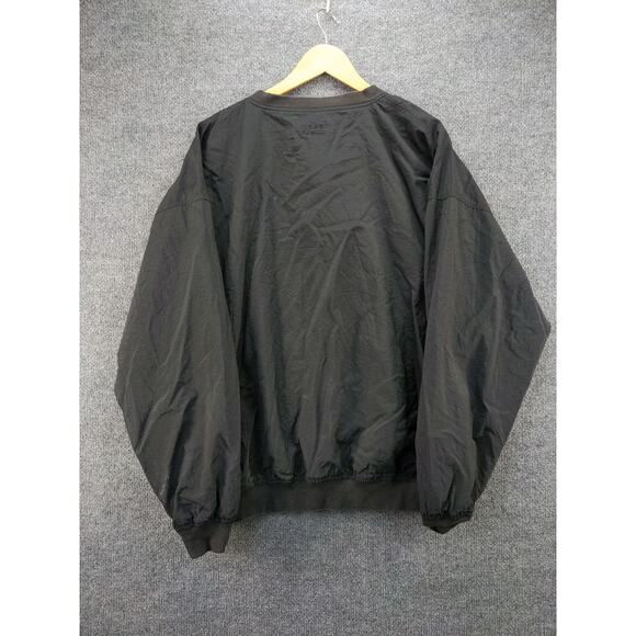 Mens Gear for Sports Pullover Windbreaker SZ XL Black Purdue Embroidered - Picture 2 of 12